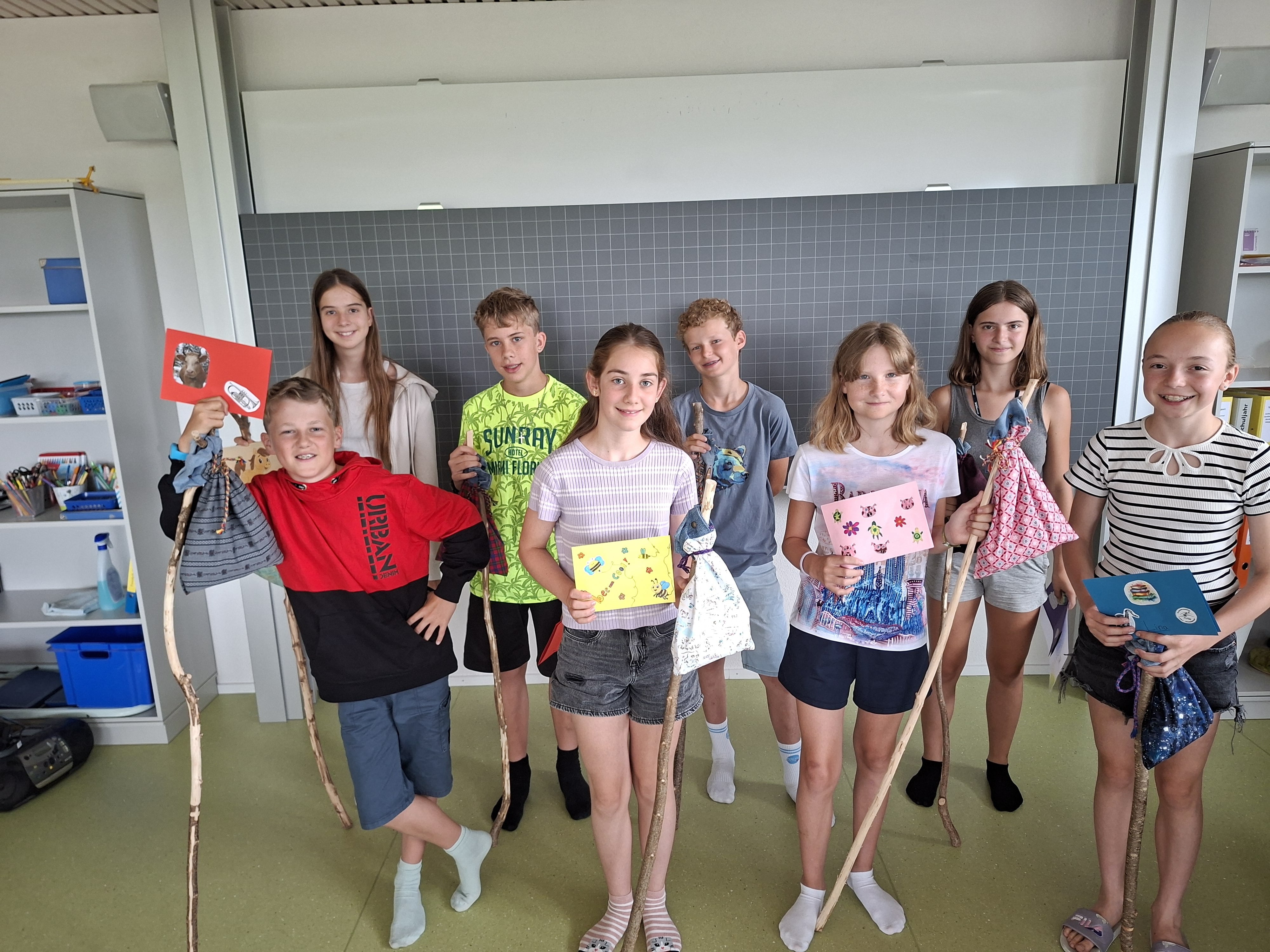Schulschlussmorgen in Kleinwangen
